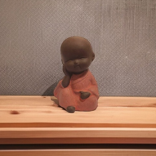 Buda Manto Rosa 5cm