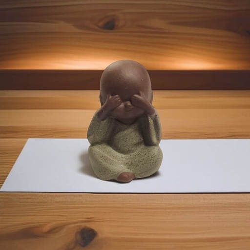 Buda Manto Verde 5cm