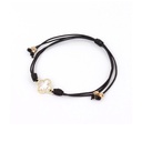 Pulsera Hilo Negra Clover