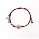 Pulsera Hilo Bordo Amulet Shine