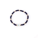 Pulsera Elastica Azul Crystal Eye