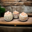 Lampara de Sal Cuenco Espejado