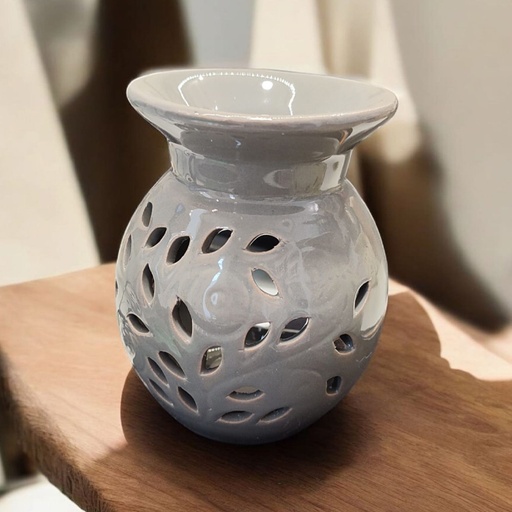 Hornito Calado Gris 11cm