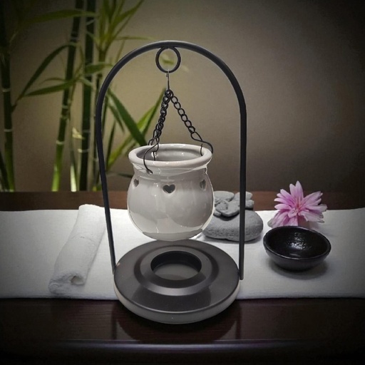 [6001234567813] Hornito Caldera Colgante Gris 18cm