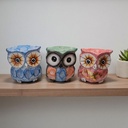 Buho Madera Colores Varios 7cm