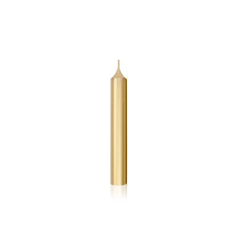 Velas Corta Dorada Iluminarte x Unidad