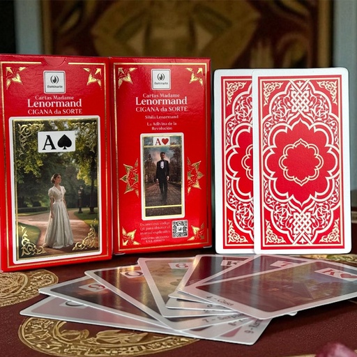 [7798170914687] Cartas Mandame Lenormand Cigana da Sorte, Iluminarte