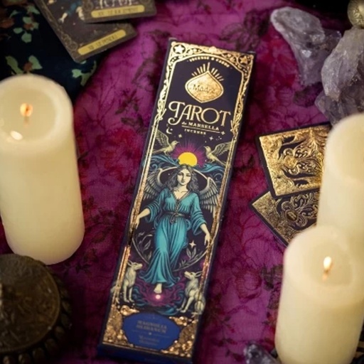 Sahumerio Sagrada Madre, Tarot de Marsella Magnolia 9u