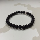 Pulsera Gema Piedra Volcanica